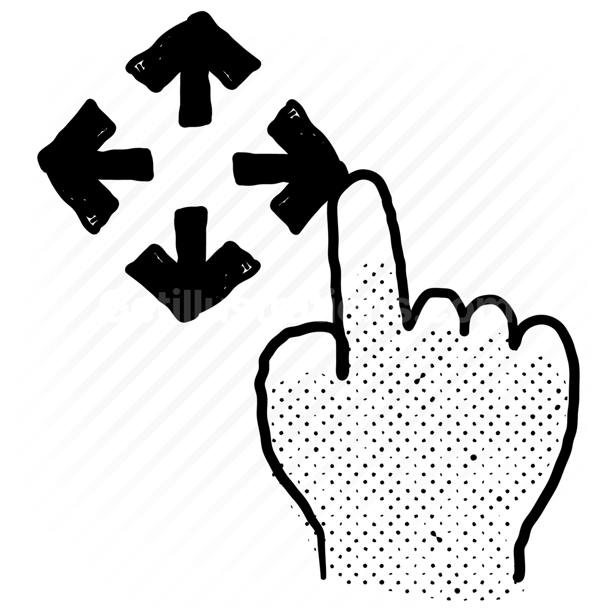 Hand Gestures illustration preview image